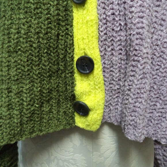 Urban Outfitters Chenille Cardigan sweater top cropped  NEW NWT Size Small Sm S - Picture 5 of 15